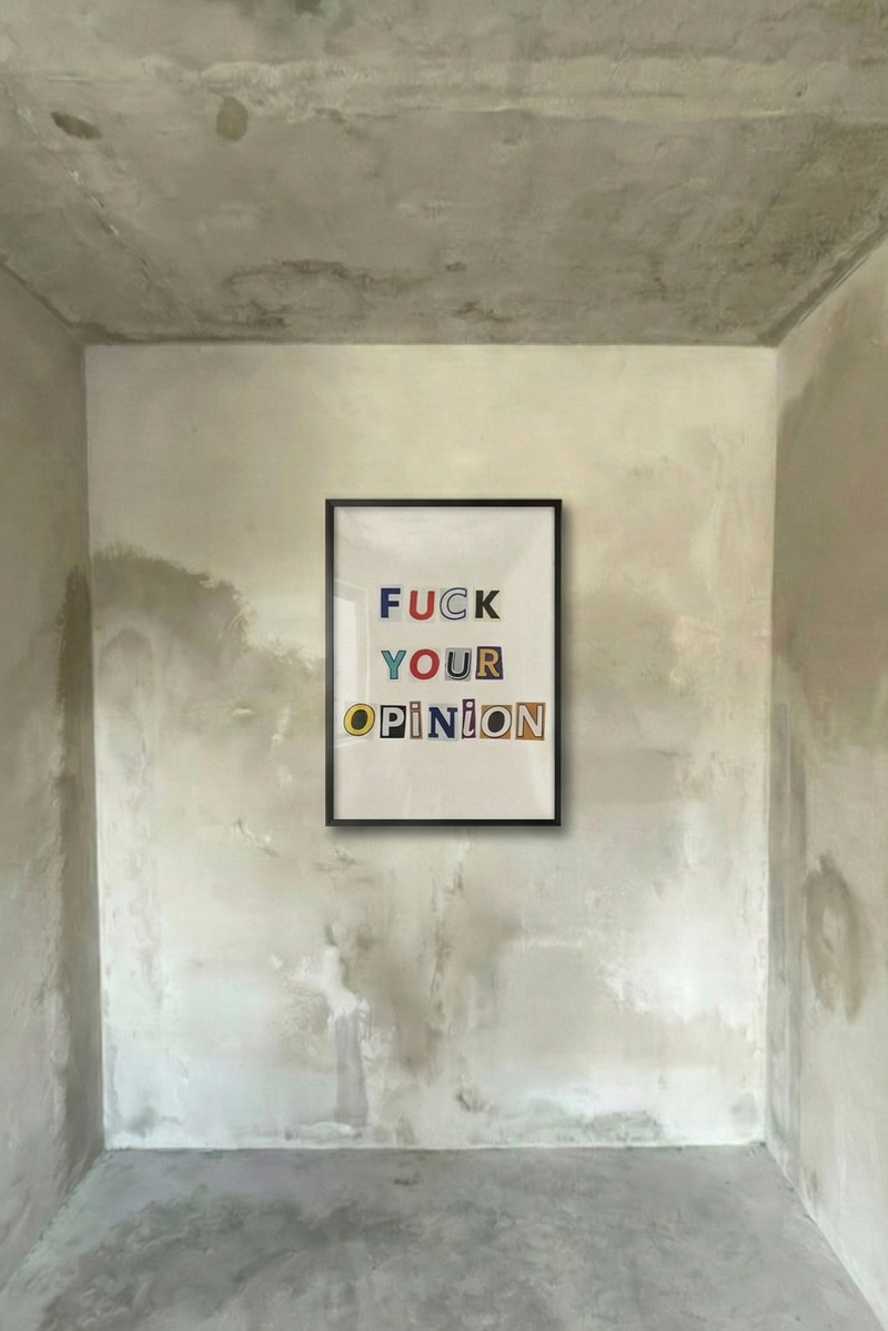 F YOUR OPINION